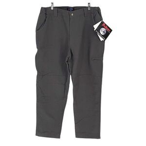 RailRiders Lined Yukon Work Lined Cargo Pants Pewter Charcoal‎ XL NWT